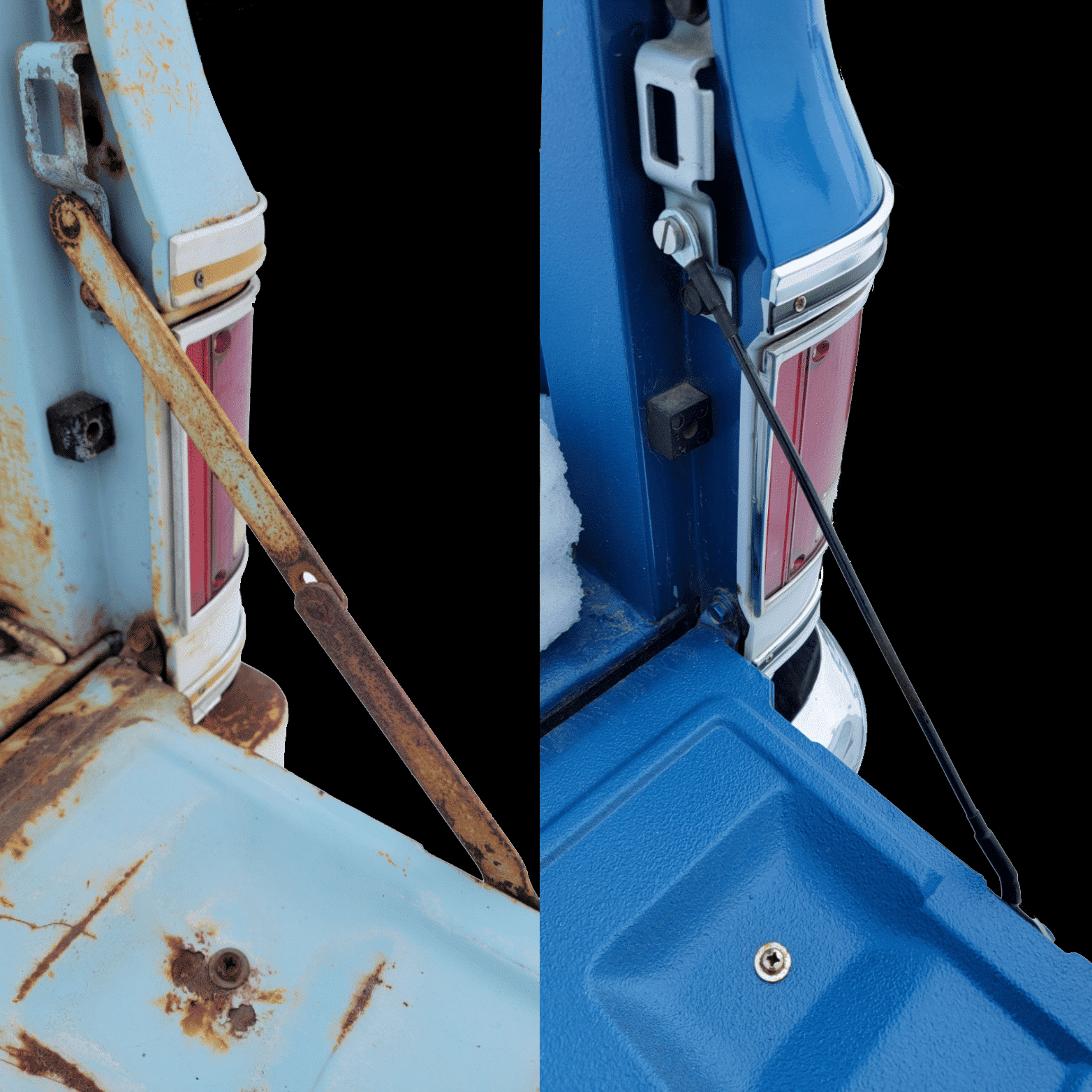 Tailgate Cable Installation for 1973-1987 Trucks